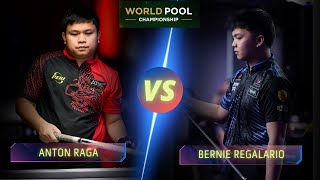 ANTON RAGA VS BERNIE REGALARIO  2024 WORLD POOL CHAMPIONSHIP billiards 9ballpool highlights [upl. by Lezah79]