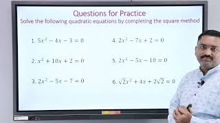 How to solve Quadratic Equations by Completing the Square Method [upl. by Charlet]