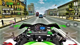 Traffic Rider Kawasaki Ninja H2 Best Android Gameplay HD 37 [upl. by Daveen]