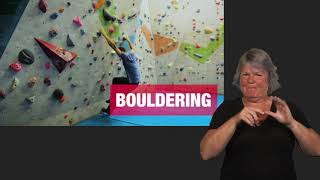 The University of Edinburghs climbing safety video with British Sign Language BSL [upl. by Sedinoel]