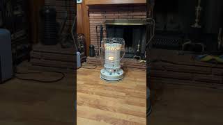 Kerosene Heater Heating A Room [upl. by Vareck]