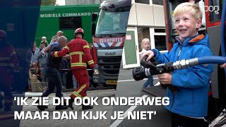 Veel belangstelling voor open dag brandweer [upl. by Victory]