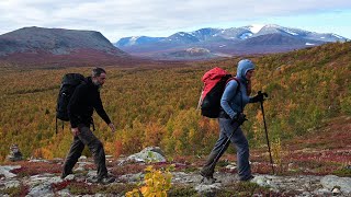 Hiking Kungsleden  440 km Hemavan to Abisko [upl. by Magill]