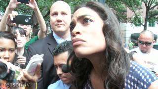 Immigrant Protestors Arrested at the DNC Feat Rosario Dawson [upl. by Twila82]