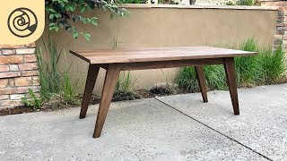 MidCentury Modern Dining Table [upl. by Eahsel]