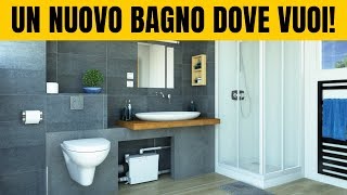 Sanitrit come realizzare un bagno anche senza gli scarichi [upl. by Neleag]