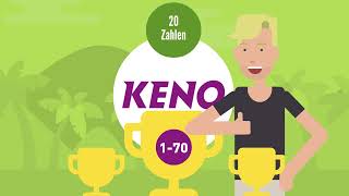 WestLotto Guide KENO Erklärung – So funktioniert die tägliche Zahlenlotterie [upl. by Nylhtak]