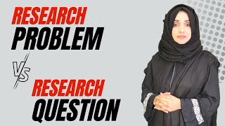 Difference BW Research Problem and Research Questions Hidden Concept With Examples  UrduHindi [upl. by O'Meara735]