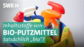 Das steckt im BioPutzmittel  Marktcheck SWR [upl. by Sabelle]