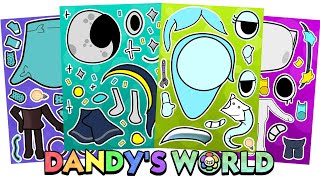 Dandys World Sticker Book EP4 💖 Connie Brightney Shelly Astro paperdiy dandyworlds Connie [upl. by Ahseen]