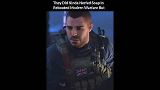 They Nerfed Soap Mactavish In Modern Warfare Reboot But Made Him Unique 😇 shorts cod mw3 [upl. by Howard]