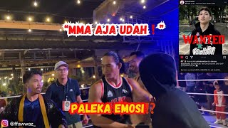 Paleka siap terima tantangan dari KAISAR KUMIS MMA Rules ❗️ [upl. by Ahcropal708]