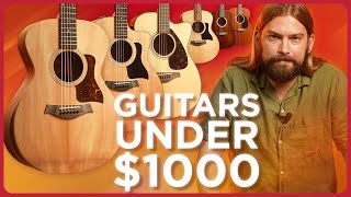 Our Favorite Acoustic Guitars from 200 to 1000  Updated for 2024 [upl. by Notsnorb]