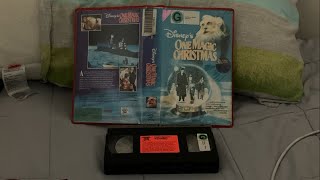 Opening and Closing To quotOne Magic Christmasquot Walt Disney Home Video VHS New Zealand 1987 [upl. by Bigod634]