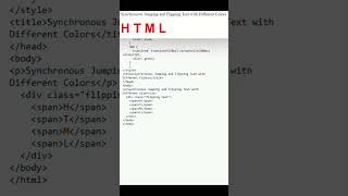 sync name flip  HTML  CSS shorts [upl. by Shaylyn]