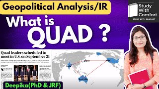 The QUAD and its Objectives  QUAD Summit 2024 [upl. by Atikram]