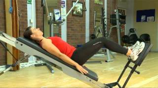 Back to Action Exercises for Ankylosing Spondylitis  Leg Press [upl. by Pegasus]