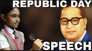 Speech on Republic day  with subtitles and voice  republic day speech [upl. by Kcinnay]