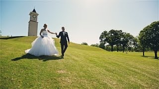 Fun emotional wedding film Southern Hills Tulsa wedding [upl. by Idham]