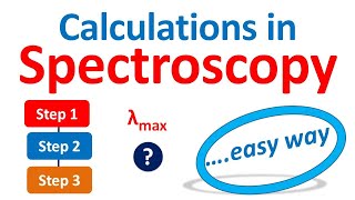 Calculations in spectroscopy  How to calculate lambda max in easy way  Ring residues [upl. by Elson]