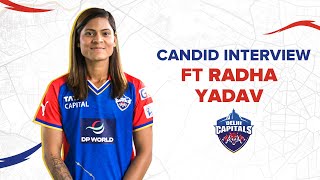 A candid interview ft Radha Yadav  Delhi Capitals  WPL 2024 [upl. by Hasseman664]