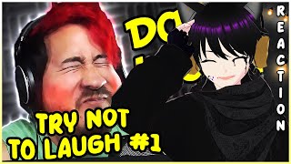 James Tries Markiplier’s Try Not To Laugh Challenge 1  REACTION [upl. by Amory]