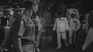 Peringatan HUT Proklamasi Kemerdekaan RI 17 agustus 1966 di Istana Merdeka [upl. by Neibaf]