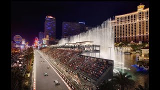 Las Vegas Strip Formula 1 Week [upl. by Jadwiga]