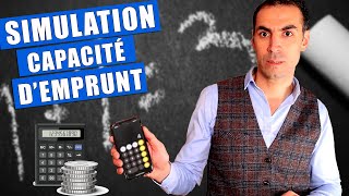 Calculer votre capacité demprunt pour investir dans limmobilier [upl. by Zasuwa]