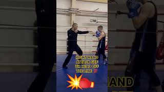 Boxing basics position ur head for attacks not just for defense head go with the punches rubber neck [upl. by Willetta]