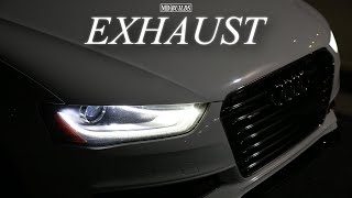 New looks  ECS Tuning Exhaust  Audi A4 B85 [upl. by Nnylarac536]