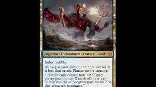 Phenax God of Deception 4 player EDH [upl. by Ahsilem]