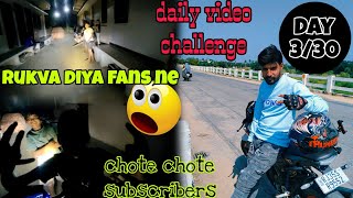 Chote Chote Subscribers Ne Rok liya 🤔 330 Day Challenge  tej the rider [upl. by Oyr]