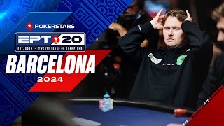 €5300 Main Event  DAY 3  EPT Barcelona 2024 [upl. by Eitsim]