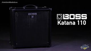 Boss Katana 110 Bass Amplifier  AmericanMusicalcom [upl. by Gordon758]