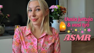 ASMR SUOMI – Elämä 20 ⭐️ Jännittäviä kuulumisia kuiskaillen [upl. by Aleakim]