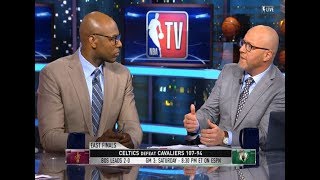 Cavaliers vs Celtics Game 2 Postgame Analysis  NBA GameTime  May 15 2018 [upl. by Norvan337]