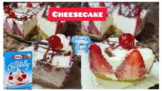 No bake  no gelatine cheesecake desert ASMR أفضل وصفة تشيز كيك cadbury chocolate cheesecake [upl. by Notniw]