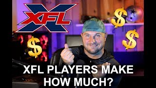 XFL Player Salaries  How Much Will They Make [upl. by Julee]