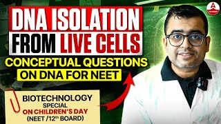 DNA Isolation from Banana Experiment  Biotechnology Conceptual Question by Nomesh Sir [upl. by Draude]