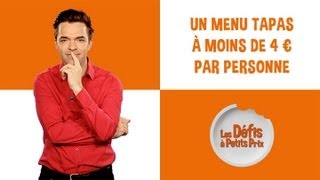 Un menu tapas à moins de 4 € [upl. by Burkitt]