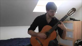 Skyrim  Secunda Classical Guitar [upl. by Martguerita]