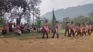 inter school sports meet 2024 parade in traditional dress [upl. by Dielu]