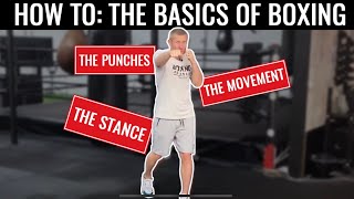 Basics of Boxing  Training for Beginners at Home [upl. by Aimet]