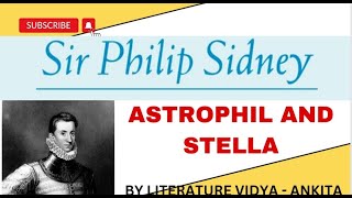 ASTROPHIL AND STELLA  PHILIP SIDNEY IN HINDI historyofenglishliterature english ugc tgtpgtexam [upl. by Eisinger]