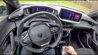 2024 Peugeot e2008 GT Facelift 0100 POV Test Drive 1985 Joe Black [upl. by Becca]