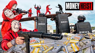 PARKOUR VS MONEY HEIST 6  BAD GUYS No ESCAPE from POLICE chase BELLA CIAO REMIX  Epic POV [upl. by Tsnre]