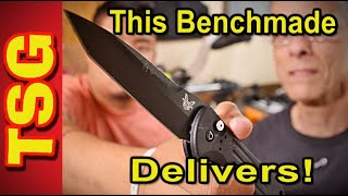 Benchmade 9101 auto knife review [upl. by Tepper557]