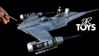 Star Wars N1Starfighter 112 Scale Custom Paint Job [upl. by Noiroc417]