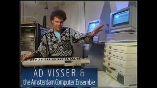 Ad Visser The Amsterdam Computer Ensemble 1990 Amiga [upl. by Lansing]